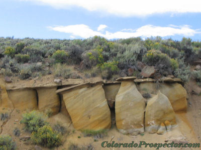 Colorado Sandstone formation